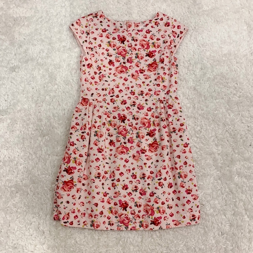 Gap Kids Rose Floral Dress. Size 12. EUC